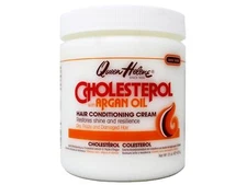 QUEEN HELENE Cholesterol with Argan Oil Conditioning Creme for Damged Hair 15 oz