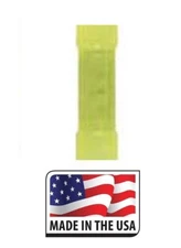 (100) 26-22 Gauge AWG Ga Nylon Butt Connector Flared Seamless Splice Made in USA
