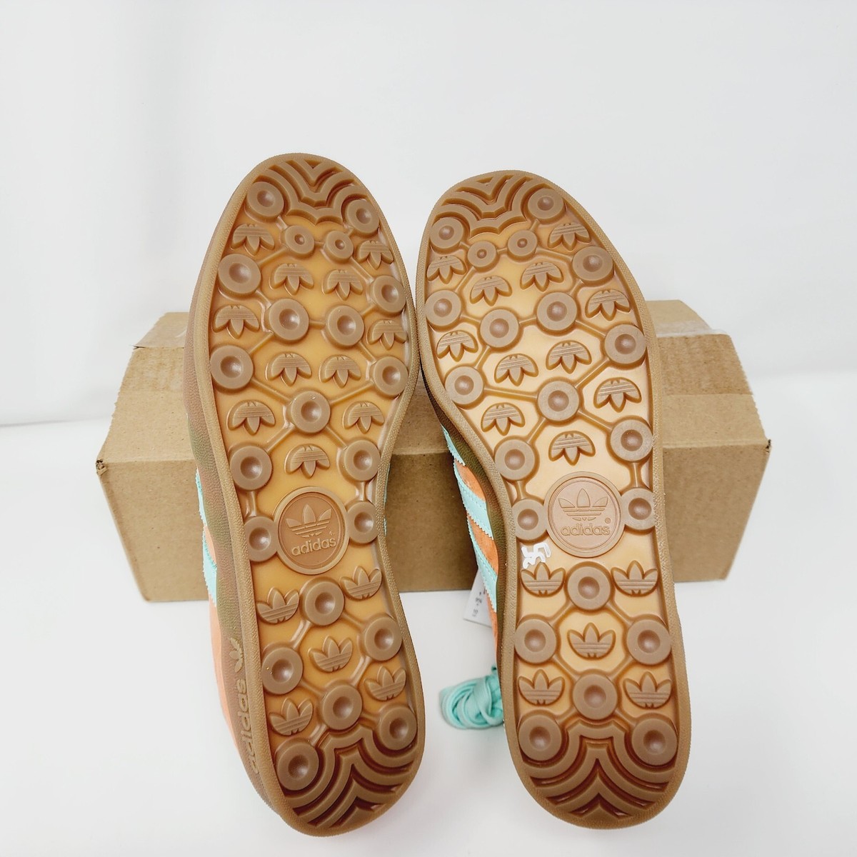 美品　GAZELLE INDOOR　IH7499 adidas Adidas Gazelle Indoor Casual Low-top Sneakers Orange Mint