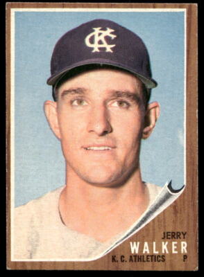 1962 Topps #357 Jerry Walker Kansas City Athletics EX-EXMINT SET BREAK!