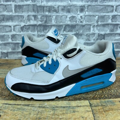 Nike Air Max 90 OG Laser Blue White Black Running Shoes 325018 - Main Image