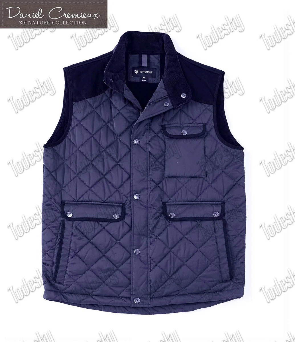 Cremieux quilted best sale vest