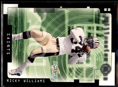 Ricky Williams #MM28 2001 Score Millennium Men #/1000