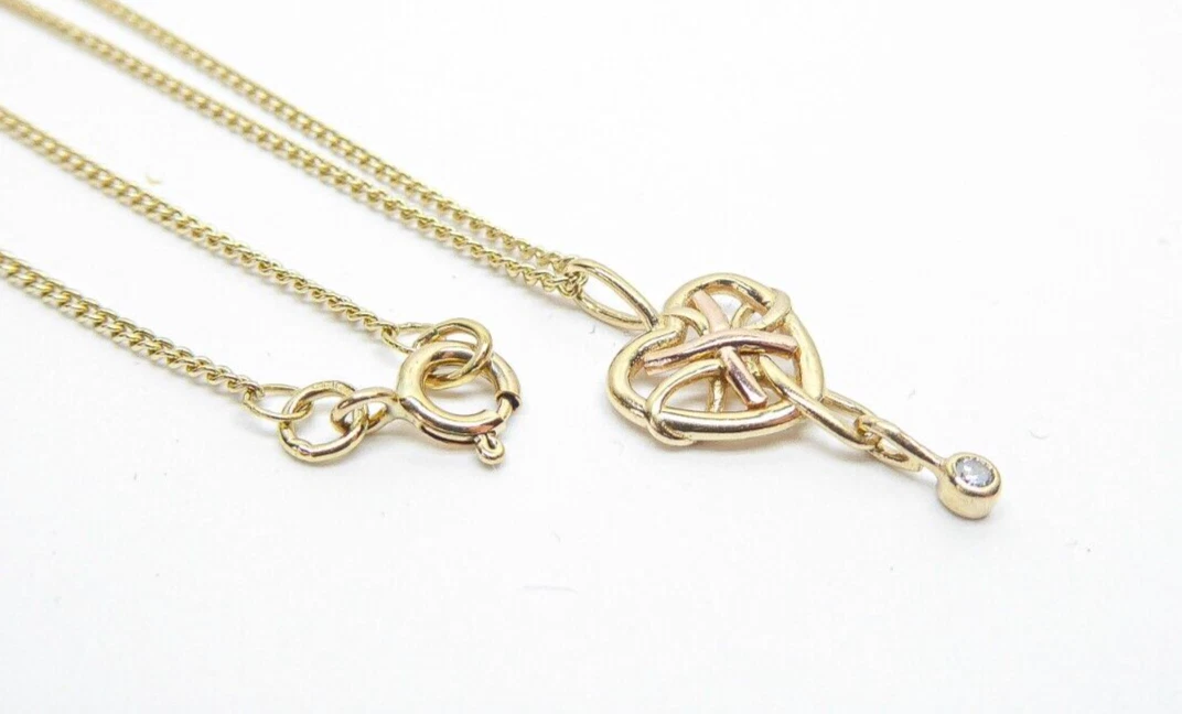 Clogau gold necklace best sale ebay