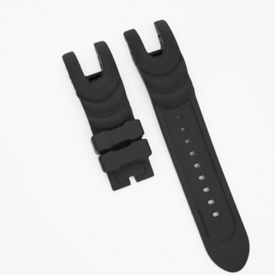 26mm Black Rubber Watch Band Fits for Invicta Reserve Collection & Venom