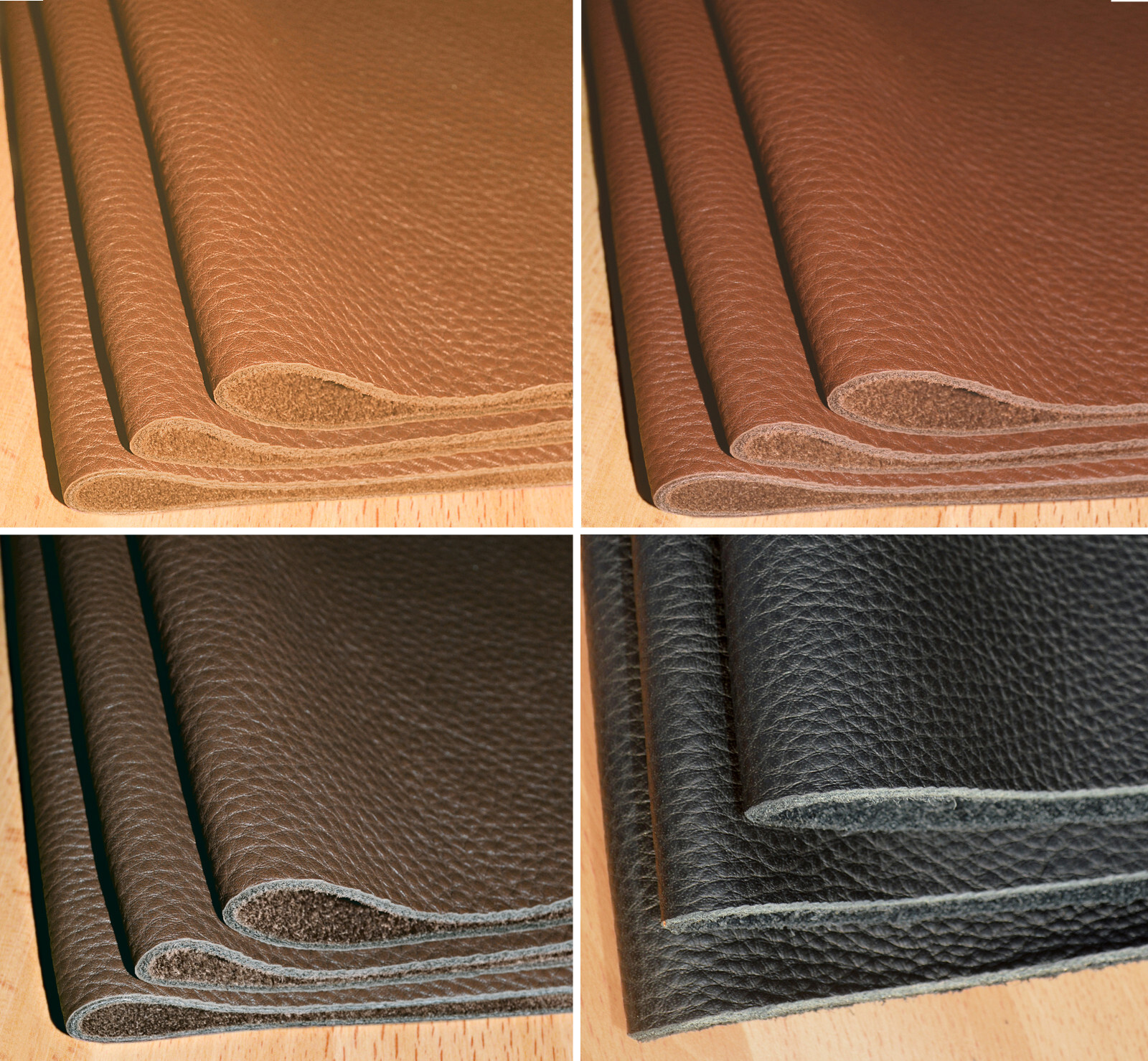 Echtleder Reste Zum Basteln - Naturleder In Weinrot Für Armbänder & DIY