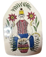 FLINT-FIGGJO Turi Design Mons og Mille Norway Wall Tyro Trivet Man with Basket