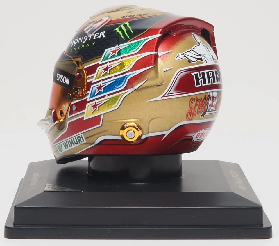 Limited Edition! Lewis Hamilton Abu Dhabi 2017 WC Helmet (1/5) - Image 2 of 4