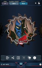 Topps Marvel Collect 2020 Glorious Collection Close-Up Silver Die-Cuts- Malekith