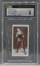 1938 Churchman BOXING PERSONALITIES tobacco card #22 JAKE KILRAIN CSG 8 boxer !!