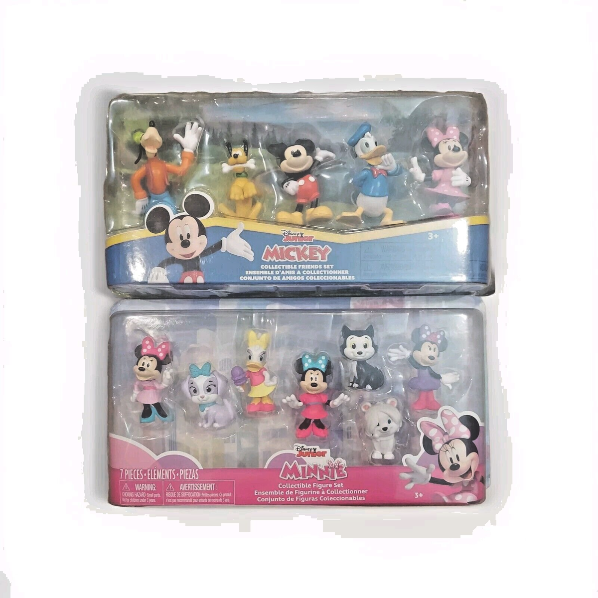 Disney Junior 7pcs Minnie Mouse & 5pcs Mickey Mouse