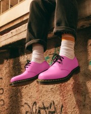 Dr. Martens 1461 Smooth Leather Unisex Thrift Pink Oxford Shoes Sz W 6 M 5 NEW