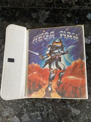 Vintage 80s Trapper Keeper Mead Rare Mega Man Nintendo Space Age