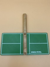 Vintage 1970s The Official Paddle Pong Handheld Wooden Game Ping Pong