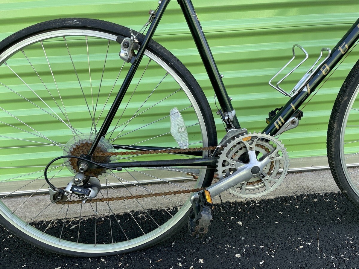 Miyata Quickcross Hybrid Bicycle 21 Speed Rides Shifts & Brakes