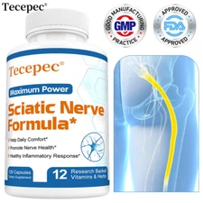 Premium Sciatic Nerve Support Formula – 120pcs
