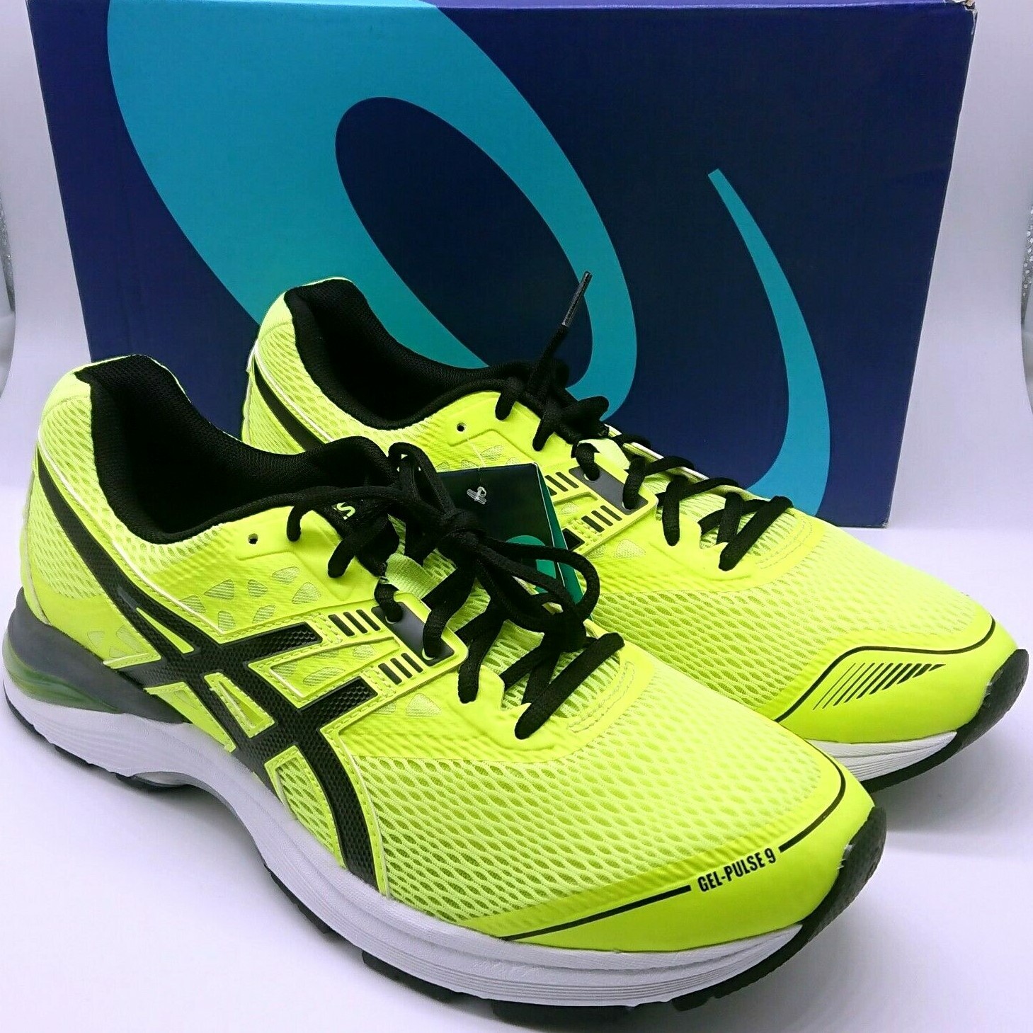 asics gel pulse 9 yellow
