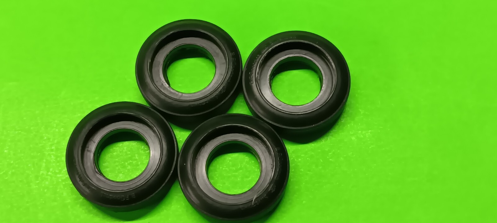 1959 Cadillac Ambulance 1/25 Hubcap Rim Whitewall Tires BF Goodrich Slivertown