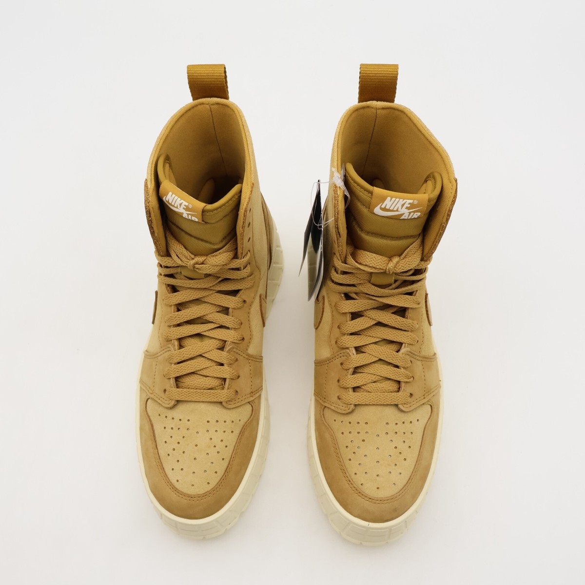 FJ5737-700 Nike Women's Air Jordan 1 Brooklyn Wheat Muslin