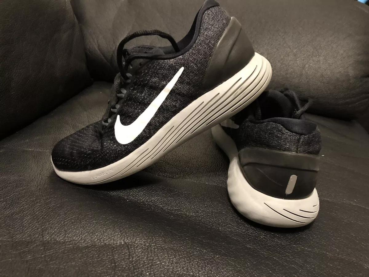 Nike LunarGlide Black Dark Grey Women&#039;s Running Shoes Size 5.5. | eBay