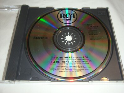 Starship I'll be there promo cd