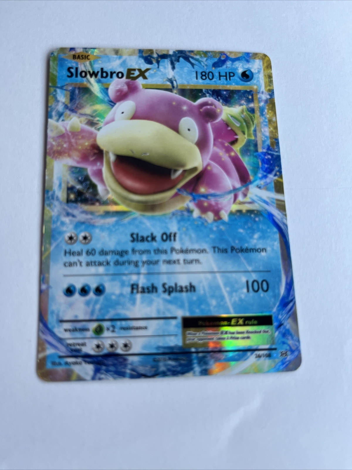 Slowbro EX 26/108 | XY - Evolutions | Full Art Ultra Rare | Pokemon NM