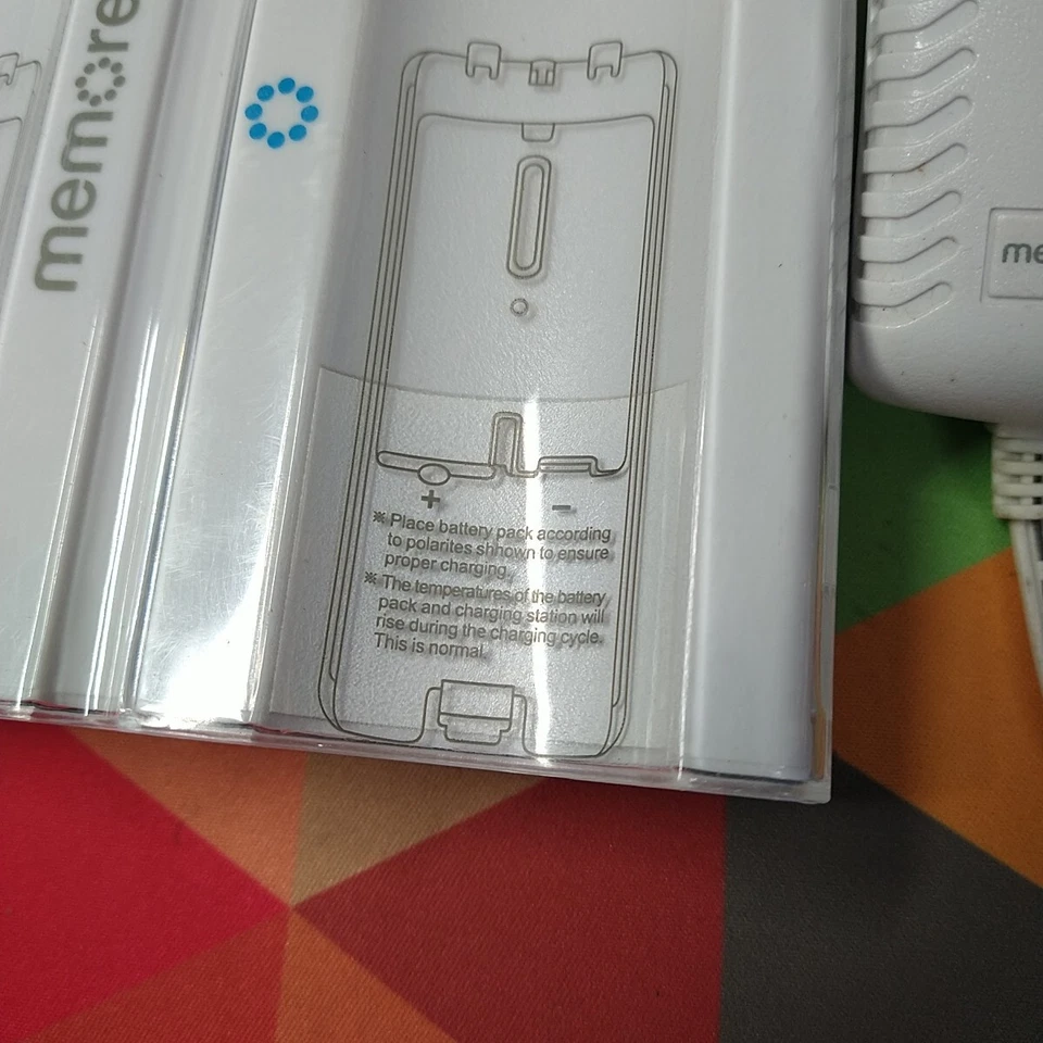 Memorex Dual Controller Charging Kit Made For Wii With Charging Cable - WHITE! - Image 3 of 4