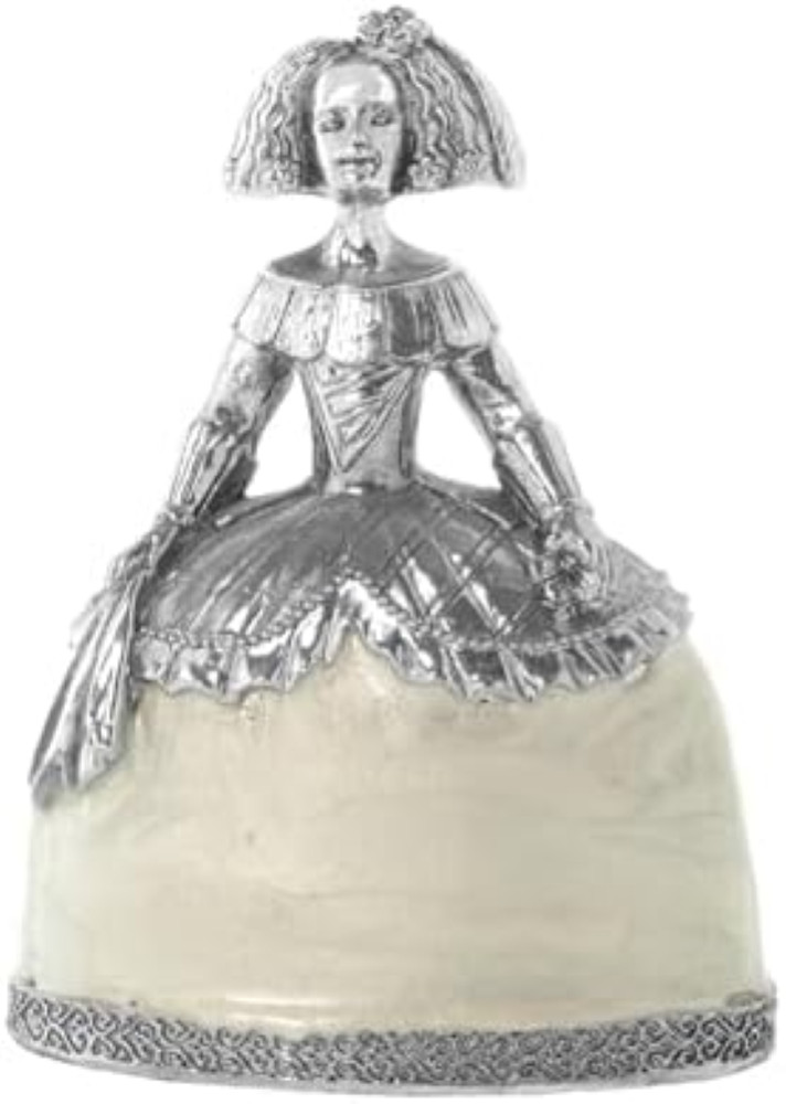 Regalo Arte Menina Argentata 15cm | Statuetta Simbolo di Eleganza
