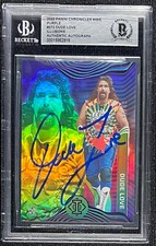 DUDE LOVE SIGNED 2022 PANINI CHRONICLES ILLUSIONS PURPLE #273 BECKETT 34/49