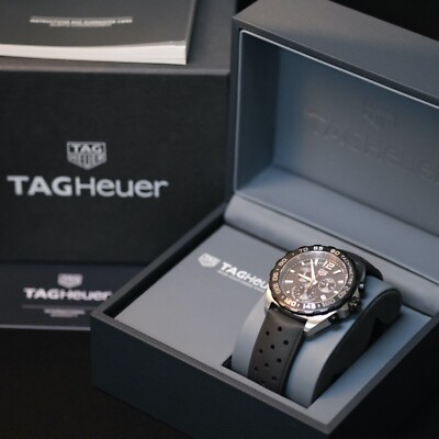 Authentic FULL SET Tag Heuer Formula 1 Quartz 43mm Chronograph  CAZ1010.FT8024