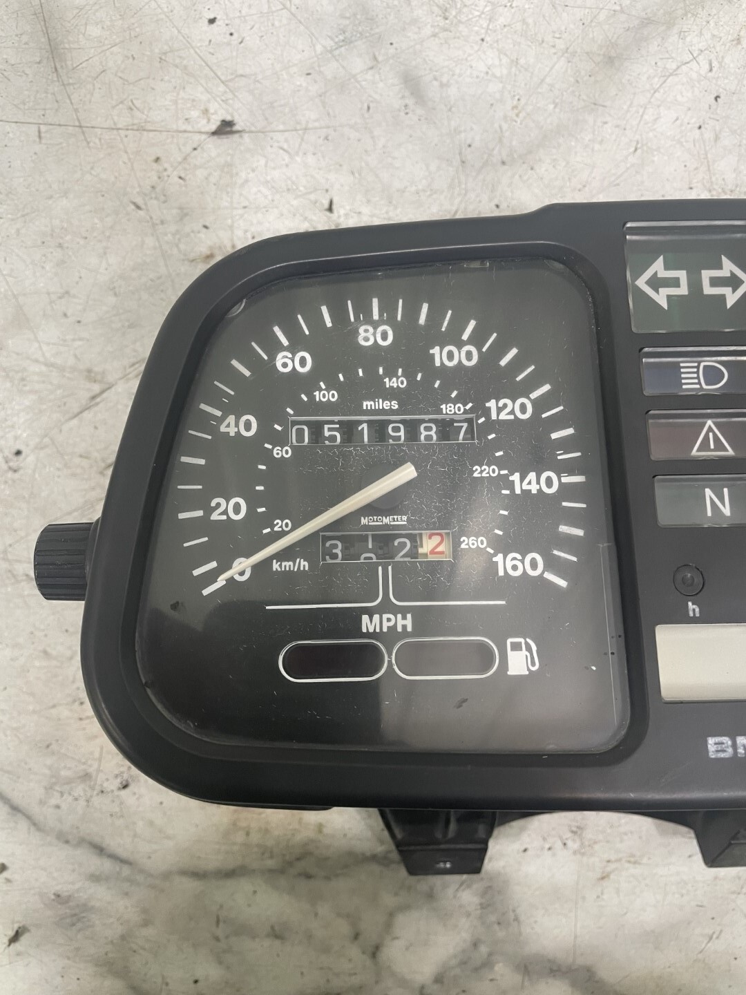 85 BMW K100 K 100 RT K100RT gauges speedometer tachometer dash meters eBay