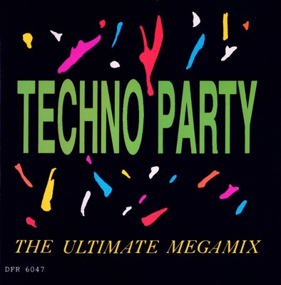 TECHNO PARTY - The Ultimate Megamix, rare CD 1991