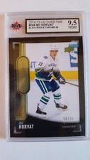 Bo Horvat 2014-15 Overtime Black Rookie Hockey Card #68/99 KSA Graded 9.5!!!