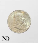 1948-D Franklin Half Dollar AU 90% Silver - Light Natural Toning🔥