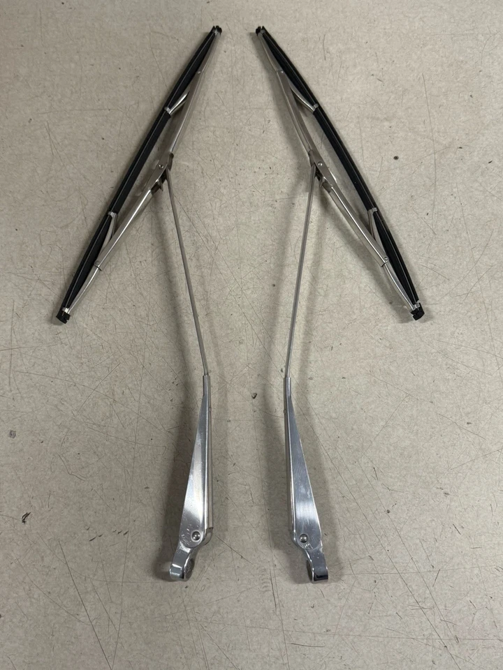 Juego de brazos limpiaparabrisas izquierdo derecho mercedes-benz w113 pagoda 230sl 250sl 280sl Foto 2 de 4