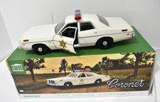 Dukes of Hazzard 1975 Dodge Coronet Police Car - 1:18 Scale - Greenlight Artisan