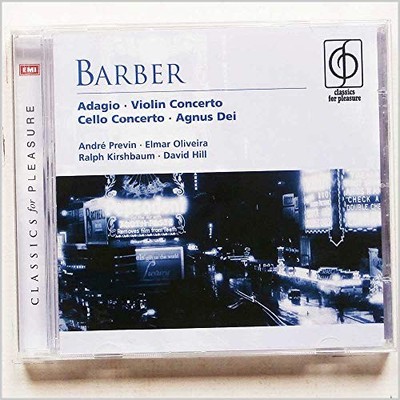 Barber: Adagio for Strings / Violin Concerto Op.14 / Essay Op.12 /... -  CD 74VG