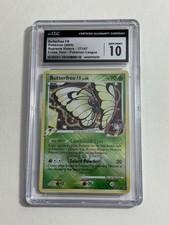 Butterfree FB 17/147 Cross Holo Pokémon 2009 CGC 10 Supreme Victors on eBay
