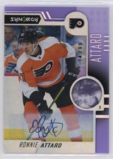 2022-23 Upper Deck Synergy Rookies Purple 74/99 Ronnie Attard #94 Auto 14hk