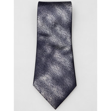 Calvin Klein CK Men’s Silk Tie Gray Purple Abstract Textured Made in USA