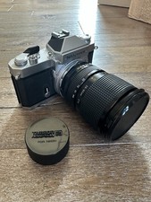 Nikkormat FT3 Film Camera With Tamron 2880 Zoom Lens Clean G2U
