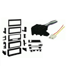 Fits Cadillac DeVille 85-87 Single DIN Stereo Harness Radio Install Dash Kit