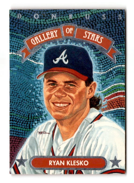 1992 Triple Play #GS-10 Ryan Klesko Gallery of Stars