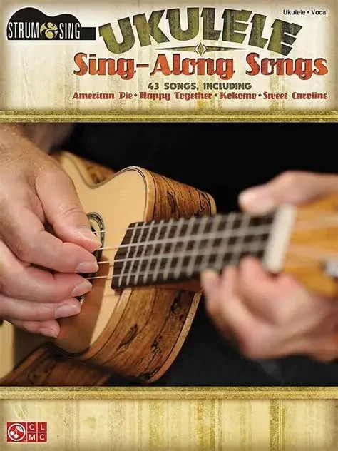 Ukulele Sing Along Songs Music Book American Pie Kokomo- Learn To Play Uke ''