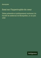 Anonyme | Essai Sur L'hypertrophie Du C¿Ur | Buch | FranzöSisch (2025)