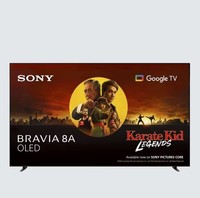 Sony 77 inch Smart TV Bravia 8A K77XR8AB 2025 OLED HDR 4K Ultra HD C Grade