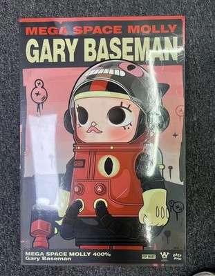 POPMART MEGA Space Molly 400% Gary Baseman collaboration TOBY Action Figure