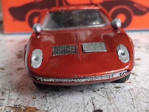Politoys M No 552 Lamborghini Miura P400 In Scatola Originale. - Imagen 8 de 22