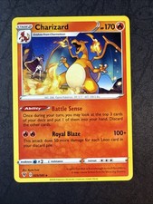 Charizard 025/185 Swsh04: Vivid Voltage Regular Pokemon MJ