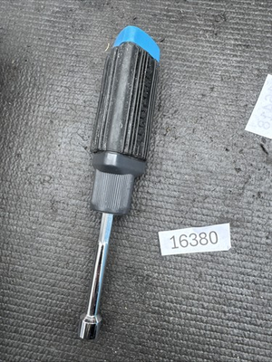 #ad Sears Craftsman USA Nos 41924 Rubber Grip Comfort Handle Nutdriver 3 8” Triangle $20.00